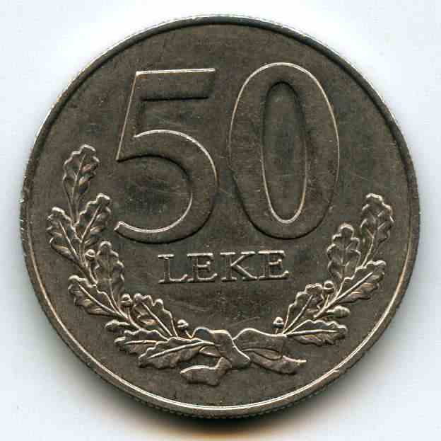 50 лек 2000 рік Албанія